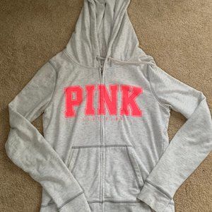 PINK Zip-Up Hoodie